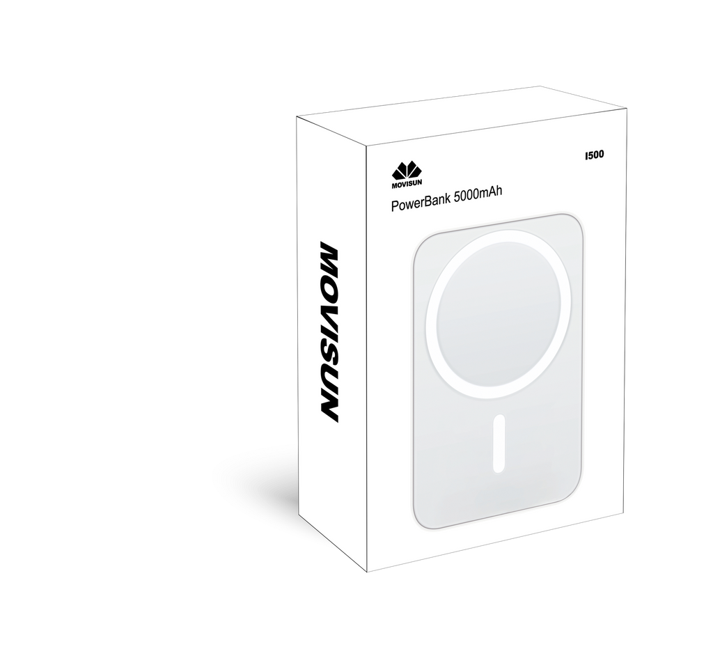 Power Bnak 5000 mAh Magnetica movisun I500