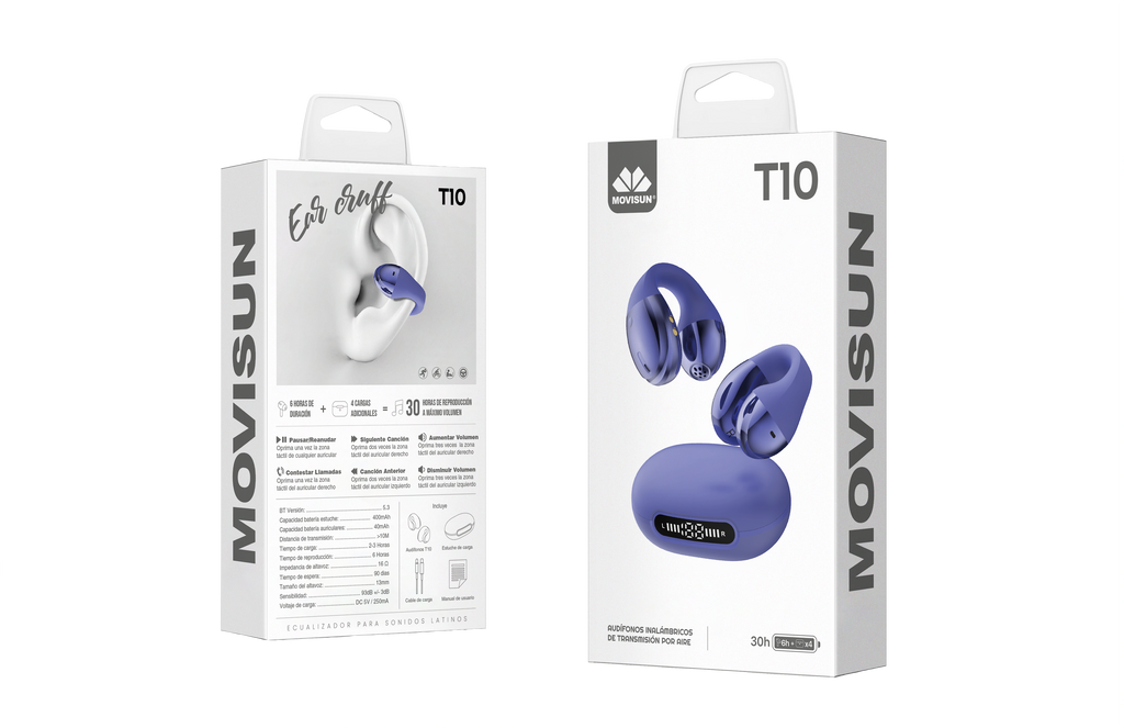 Audífonos Movisun T10