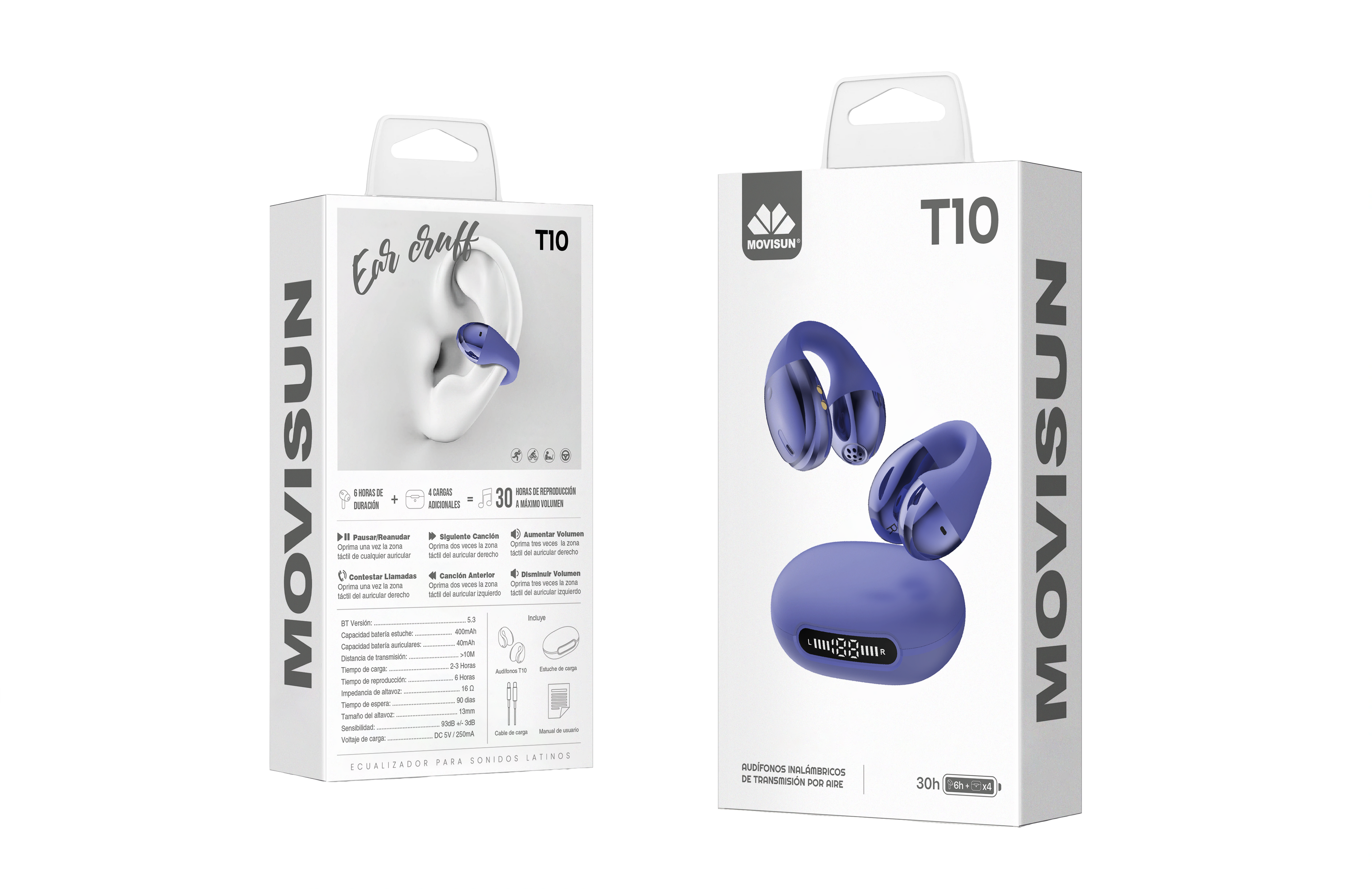 Audífonos Movisun T10